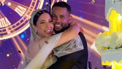 الزميلة ميرنا الغزناوي تحتفل بزفاف شقيقتها والعسيلي يحيى الحفل