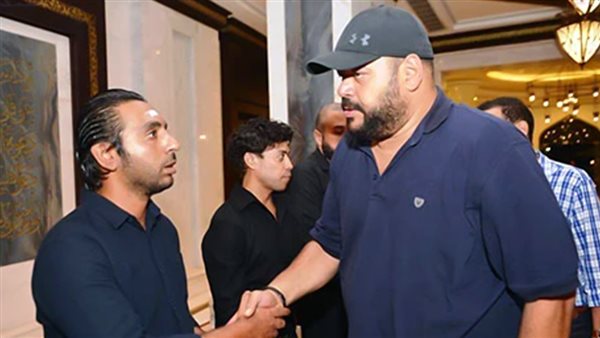 محمد ممدوح في عزاء
