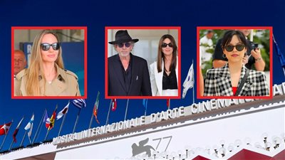 أنجلينا ومونيكا بيلوتشي وجينا أورتيجا .. النجمات يصلن مهرجان فينيسيا استعدادًا لحفل الإفتتاح