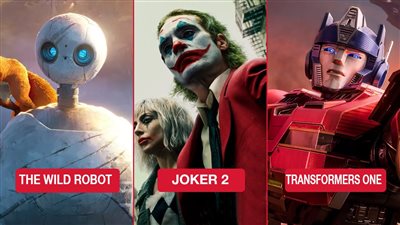 بوكس أوفيس هوليوود .. Joker 2 في الصدارة وThe Wild Robot يلاحقه وTransformers One قبل الأخير