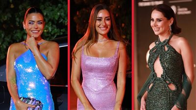 بالصور .. النجوم على ريد كاربت فيلم الفستان الأبيض في مهرجان الجونة السينمائي