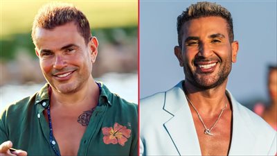 عمرو دياب وأحمد سعد يتصدران التريند في الساعات الماضية