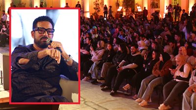 ندوة عمرو سعد تسجل أعلى حضور جماهيري في مهرجان القاهرة الـ 45