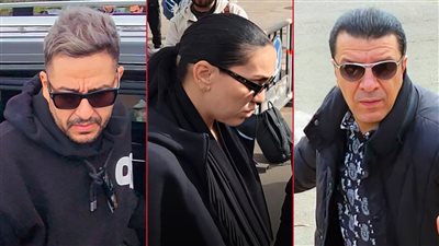 بالصور .. النجوم يشيعون محمد رحيم إلى مثواه الأخير