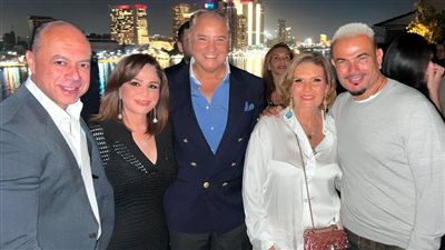 بالصور .. النجوم في حفل عشاء يسرا على هامش القاهرة السينمائي