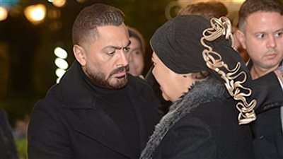 بالصور .. كل النجوم في عزاء محمد رحيم بمسجد الشرطة في الشيخ زايد