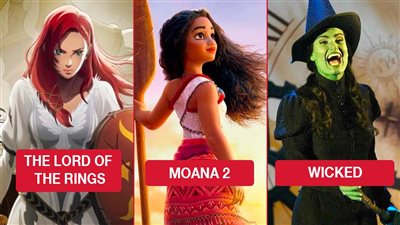 بوكس أوفيس هوليوود .. Moana 2 يتصدر وWicked يلاحقه وThe Lord of the Rings الأخير