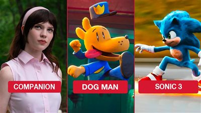 بوكس أوفيس هوليوود .. Dog Man يتصدر وCompanion يلاحقه وSonic 3 الأخير
