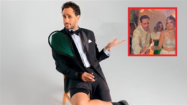 رامي عاشور وزوجته