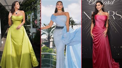 بالتفاصيل .. إطلالات ياسمين صبري في مهرجان كان 