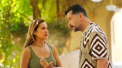 صور جديدة .. نيللي كريم وشريف سلامة من فيلم بروفة فرح