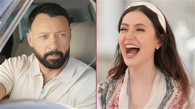 صور جديدة من مسلسل 2 قهوة بطولة أحمد فهمي ومرام علي