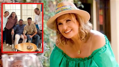 دنيا سامي زوجة محمد أنور بفيلم الست لما بطولة يسرا 