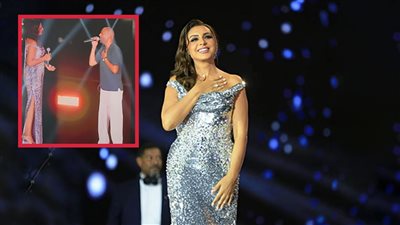 أنغام تتألق في افتتاح الدورة الثالثة من مهرجان العلمين وتامر عاشور يشاركها الغناء