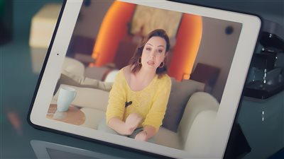 ريهام عبدالغفور خبيرة تربية وتقدم محتوى بعنوان كتالوج أمينة ضمن أحداث مسلسل كتالوج