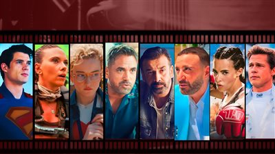 إنفوجراف خبر أبيض .. نجوم شباك التذاكر هذا الأسبوع