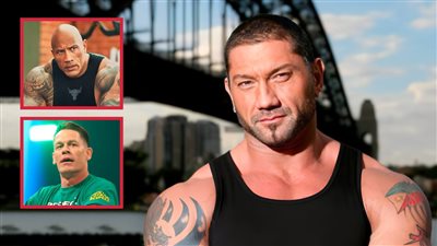 باتيستا يتفوق على ذا روك وجون سينا ويحصد لقب أفضل مصارع خاض تجربة التمثيل 