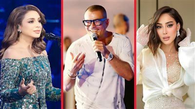 عمرو دياب وأنغام وبسمة بوسيل يتصدرون التريند فى الساعات الأخيرة