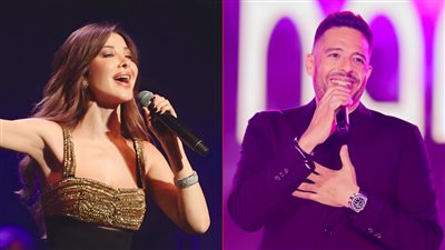 حماقي ونانسي عجرم يلتقيان فى حفل واحد بالساحل الشمالي السبت المقبل