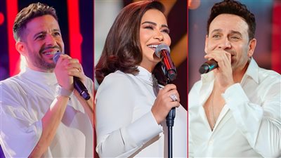 حماقي وشيرين عبدالوهاب ومصطفى قمر.. نجوم ألبومات آخر السنة