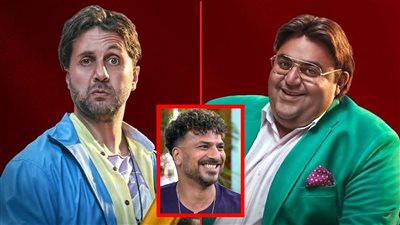 مصطفى أبو سريع ضيف شرف مسلسل اللعبة 5 بطولة هشام ماجد وشيكو