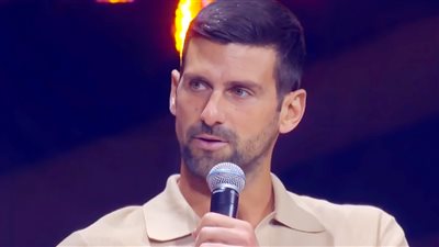 نجم التنس دجوكوفيتش فى افتتاح joy forum: عانيت الكثير من الصعوبات فى طفولتي ووالدي سبب نجاحي