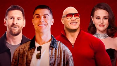  إنفوجراف خبر أبيض.. أغلى 10 نجوم على instagram  في 2025