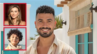 هلا السعيد زوجة محمد أنور وجان رامز ابنهما في مسلسل بيت بابا