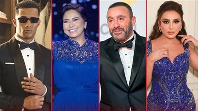 أبطالها شيرين وأنغام ورمضان والسقا.. أحداث هزت الوسط الفني في 2025