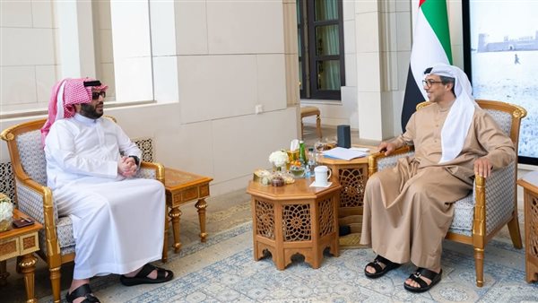 المستشار تركى آل الشيخ ومنصور بن زايد 