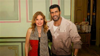 محمد سامي صعيدي ويسرا والدته ضمن أحداث مسلسل قلب شمس 