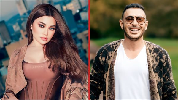 مصطفى شعبان وهيفاء وهبي  