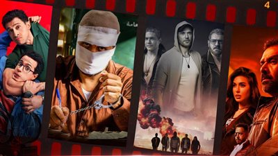 إنفوجراف خبر أبيض.. أفلام دخلت نادي الـ100 مليون جنيه قبل برشامة