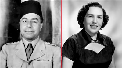 طلقها ليلة الدخلة.. صورة تنشر لأول مرة للزوج الوحيد لـ أمينة رزق