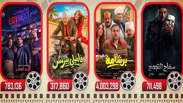 إيرادات الأمس  