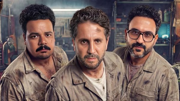 أكرم وهشام ومصطفى 
